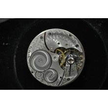 Vintage 16 Size Rockord Open Face Pocket Watch Movement For Repairs