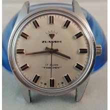 Vintage 1970s Zuanshi (Diamond) mechanical watch from Shanghai, China with high beat SM1A-K movement