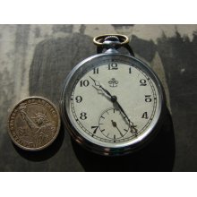 Vintage Antique Open Face pocket Watch THIEL / German Pocket watch Thiel Made in 1940s