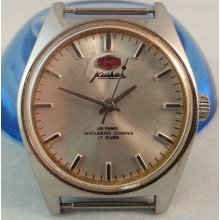 Vintage China 1970s Kuihua (Sunflower) mechanical watch Jieyang, China with Nanjing SNZ movement