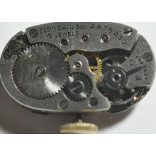 Vintage Elgin Wrist Movement 15 Jewels Cal 541 Running 15