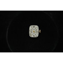Vintage Ladies Bulova Wristwatch Movement Caliber 5az For Repairs