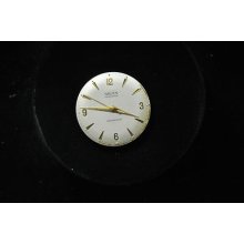 Vintage Mens Gruen Wristwatch Movement Caliber N 510 Ss For Repairs