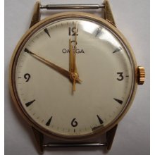 Vintage Omega 14k Solid Yellow Gold Cal.283 Mechanical 2320 Wristwatch