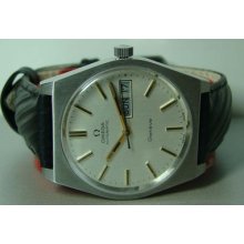 Vintage Omega Geneve Automatic Date 1022 Swiss Mens 34304183 Used Wrist Watch