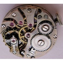 Vintage Quality Round Swiss 17 Jewels Watch Movement For Parts