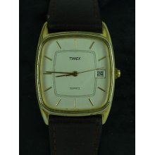Vintage Timex Mens-gents Dress Quartz Watch