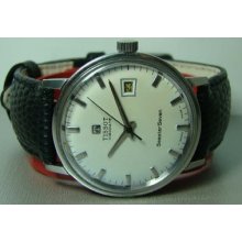 Vintage Tissot Visodate Seastar Seven Winding Date Swiss Mens 8894267 Watch