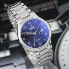 Wago Portuguese Minute Repeater Luxury Men Dive Watch Blue Dial Stai