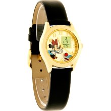 Walt Disney Minnie Mouse Ladies Math Teacher Or Students Quartz Watch