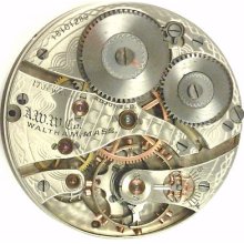 Waltham Pocket Watch Movement - Grade 635 - Spare Parts / Repair