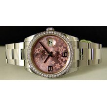 Watch ChestÂ® Rolex Lady-datejust Floral Diamond 116244