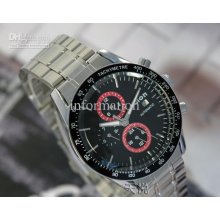 Wholesale -10pieces Wilon Three Times Calendar Automatic Mechanical