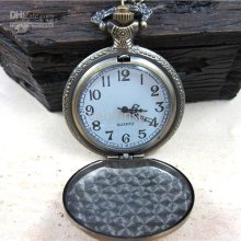 Wholesale - 2011 New Arrival Pocket Watch Round Watch Fashion Gift W