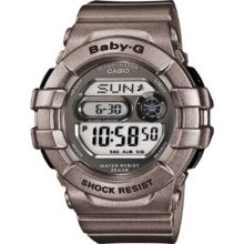 Women Casio BGD141-8 Baby G Baby G Gray Plastic Resin Case and Br ...