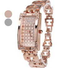 Women's Steel Analog Quartz Wrist Watch (Assorted Colors)