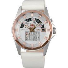 Wv0041fx Automatic Watch White Leopard Orient - Kz