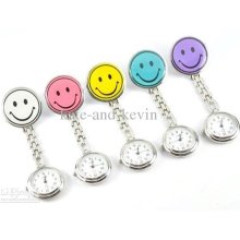 120pcs Smile Face Nurse Watch Hang Nurse Watch,pocket Watch Fashion