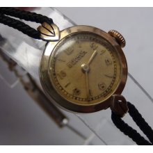 1930-1940' Bulova Ladies 10K Gold Watch