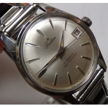 1960' Tradition Sears Men's Swiss Made Automatic 17Jwl Watch w/ Lizard Strap