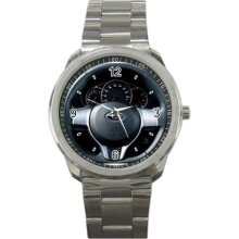 2011 Subaru Trezia Steering Wheel Sport Metal Watch - Stainless Steel