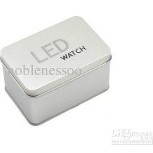 20pcs Lava Led Mirror Metal Box Boxes & Cases Automatic Quartz L