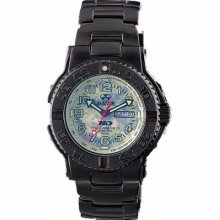 $450 Reactor Mens Trident 59524 Diver Digicam Tritium Watch Ssteel 2yr Warr