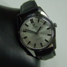 60's Omega Seamaster Automatic Silver Dial Date Cal:550 Man's