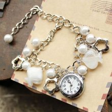 9 Colors Women Ladies Girl Student Cute Clay Fish Plum Fashion Quartz Watch
