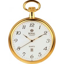 90015-02 Royal London Mens Quartz Pocket Watch