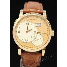A. Lange & Sohne Grand Lange 1 One 18k Yellow Gold Power Reserve 115.021 41.9mm