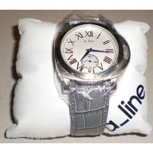 A_line Women's 80007-02-gr Pyar Grey Leather Watch