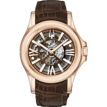 Accutron 64A103 Watch Kirkwood Mens - Brown Dial