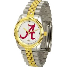 Alabama Crimson Tide UA Mens Steel Executive Watch