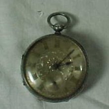 Antique John Forrest London E.c. Sterling Silver Fusee Pocket Watch
