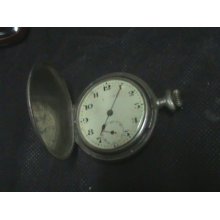 Antique Movement Pocket Watch For Repair Or Parts Rare Fine
