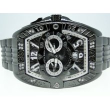 Aqua Master Joe Rodeo Swiss Auto Diamond Watch .50c