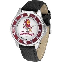 Arizona State Sun Devils ASU NCAA Mens Leather Wrist Watch ...