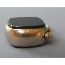 Art Deco 9 Kt Rose Gold Bloodstone And Carnelian Watch 1911