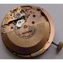 As 1673 1656 1695 1739 Watch Movement & Dial 25 Jewels