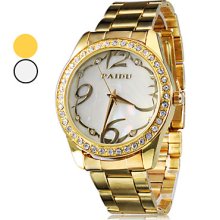 Assorted Colors Men's Steel Analog Quartz Wrist Watch