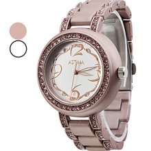 Assorted Colors Women's Alloy Analog Quartz Wrist Watch