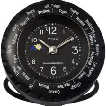 Atop Clocks World Time Clock Lwk-1 Low Price Guarantee + Free Knife
