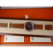 Auth Hermes Arceau Gm Watch