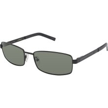 B 483 Jeff Sunglasses, BLACK W/POLARIZED LENS