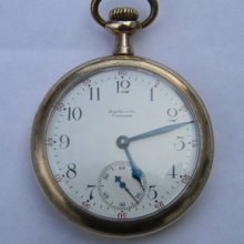 Ball Commercial Standard 17 Jewel Sz 14 Pocket Watch Gf Adjusted