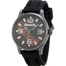 BC0228GNBK Bench Mens Charcoal Black Watch