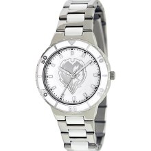 Beautiful Baltimore Ravens Mother Of Pearl Ladies Watch Nfl-pea-bal B