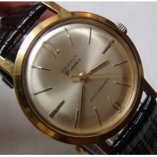 Benrus Men's Swiss 10K Gold 21Jwl Watch w/ Strap