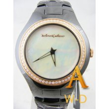 Black Dice Showgirl Ladies Swarovski Crystal Set Ceramic Watch K4a Black Dice Showgirl Ladies Swarovski Crystal Set Ceramic Watch K4a